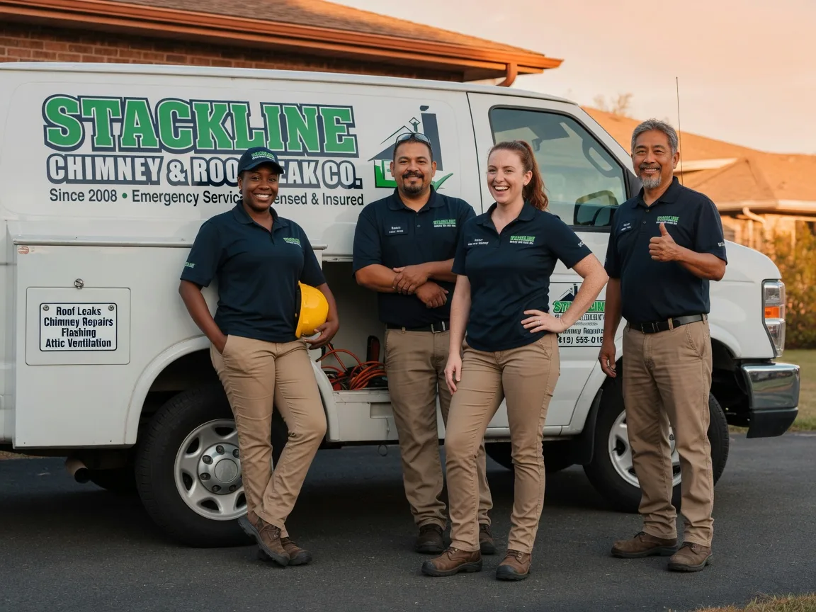 Chimney flashing repair company in Grenola, KS